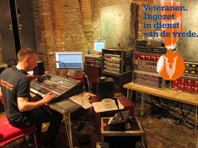 Protools recordings during Veterans Day 2013