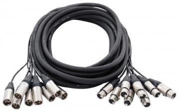 Multikabel 8-channel 15m