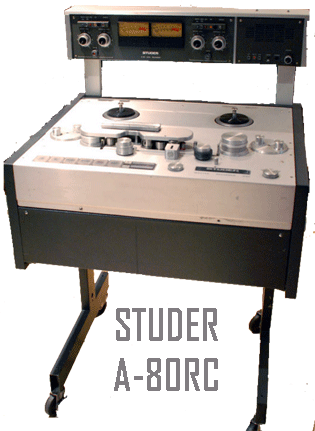 Studer A-80RC 1/2 inch analog recorder