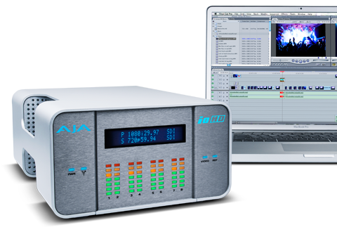 AJA Io HD available for rent at Europe Audio Video Rent